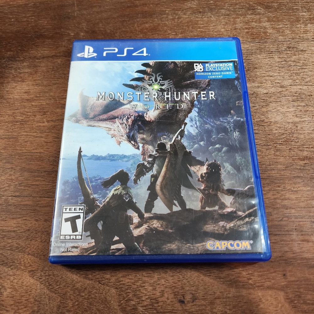 Sony Playstation 4 Monster Hunter World PS4 Game